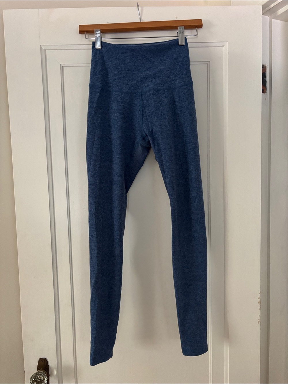 Beyond Yoga Navy High-Waist Leggings